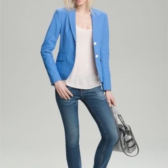 rag and bone blue blazer
